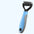 Pets Fur Knot Cutter – Dog & Cat Grooming Shedding Comb Brush with pink handle and stainless steel blades.