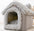 Foldable Warm Pet Bed House
